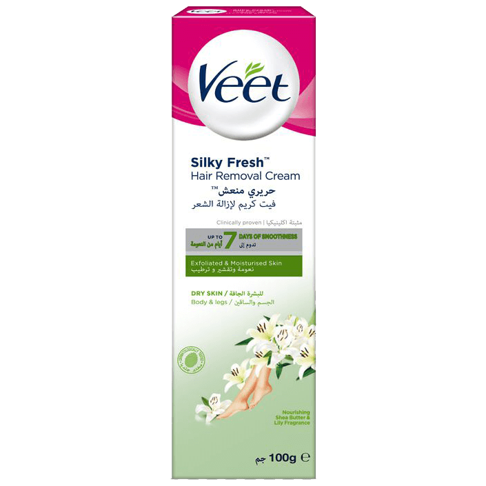 Veet Silky Fresh Peaux Sèches 100ml