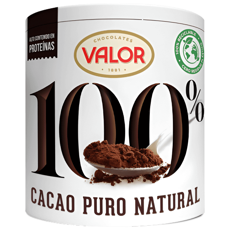 Valor Cacao Pur 100% Naturel 300g