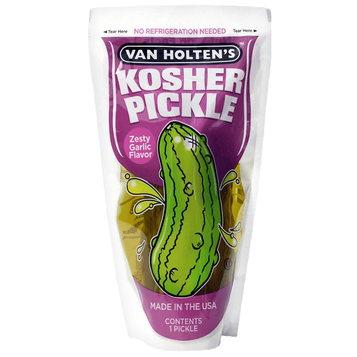 Van Holten's Kosher Garlic Pickle 250g