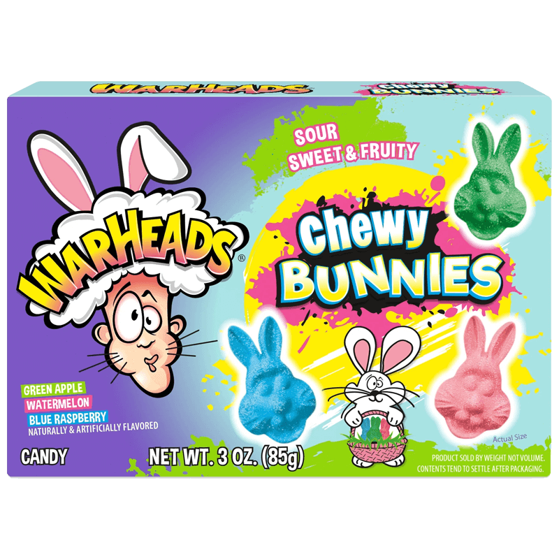 Warheads Chewy Bunnies 88g