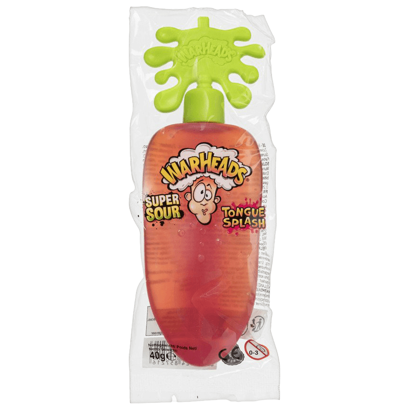 Warheads Tongue Splash Fraise 40g