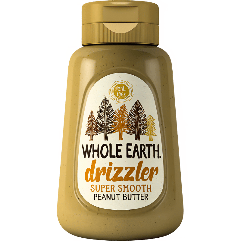 Whole Earth Drizzler Super Smooth Peanut Butter - 320g