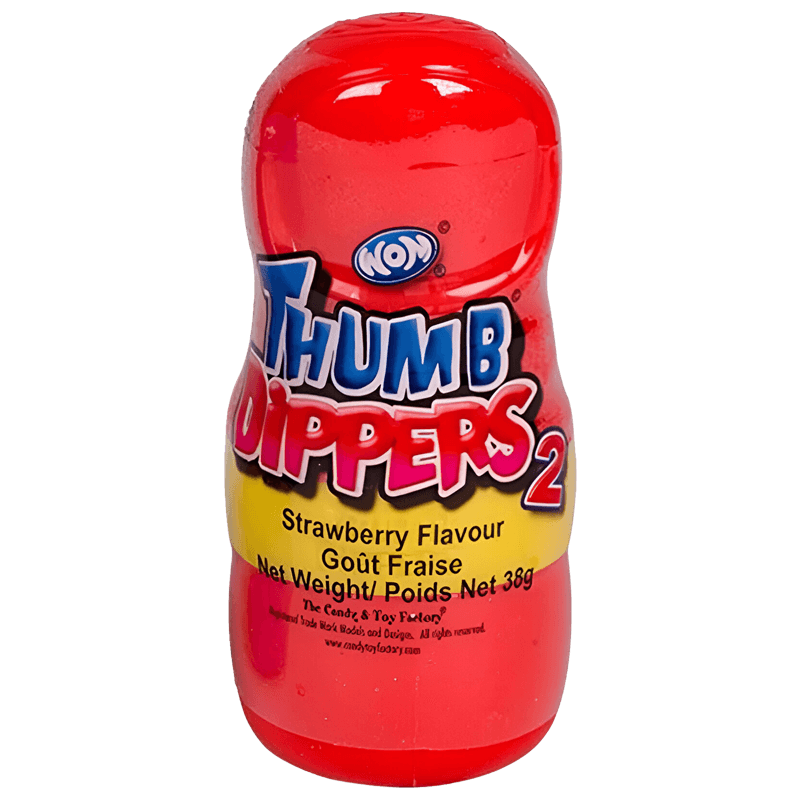 Wom Thumb Dippers Fraise 40g