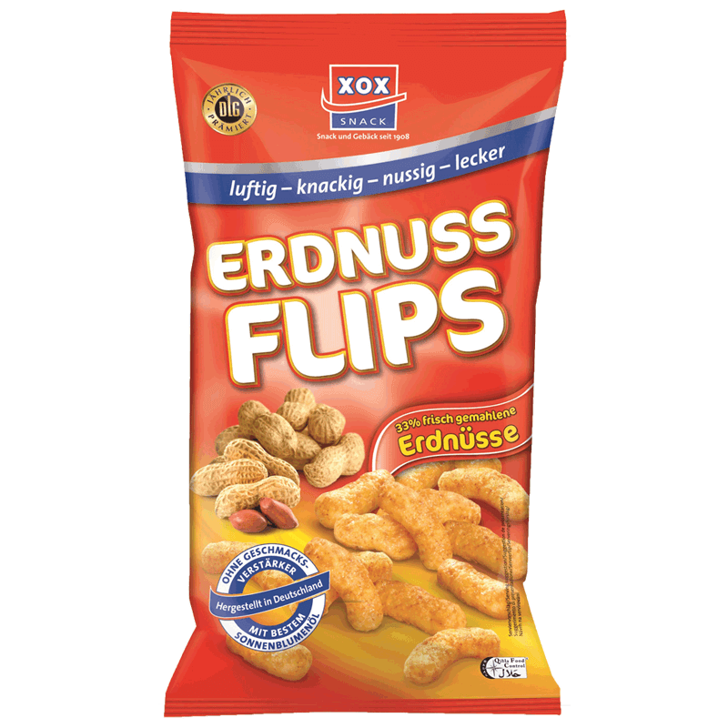 XOX Snack Au Maïs Et Aux Cacahuètes 200g