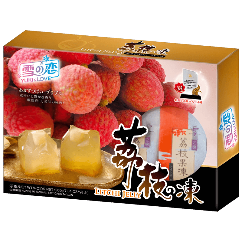 Yuki And Love Gelée Saveur Litchi 200g