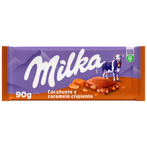 Milka Caramel Cacahuète 90G