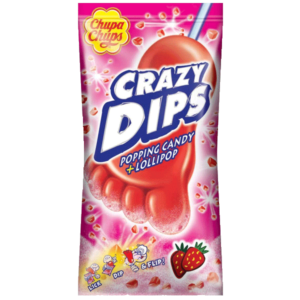 Chupa Chups Crazy Dip Fraise