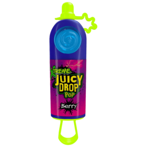 Bazooka Juicy Drop Pop Xtreme Sour Baies 26g