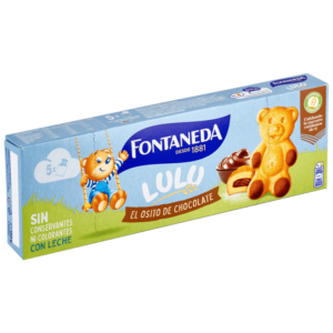 Fontaneda Boîte De Génoise Fourrée Au Chocolat 150 G