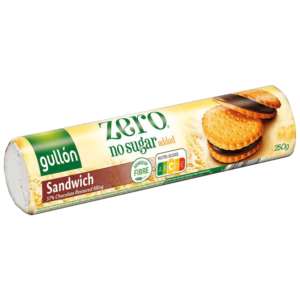 Gullon Biscuits Sandwich Au Chocolat Sans Sucre 250g