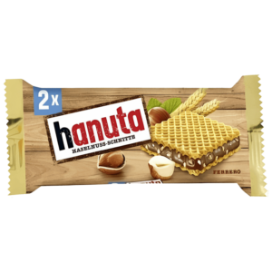 Hanuta Chocolat Noisette 2 pièces 44g