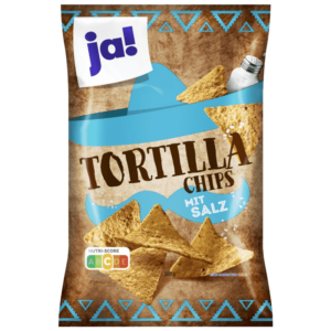 Ja Chips Tortilla Au Sel 300G