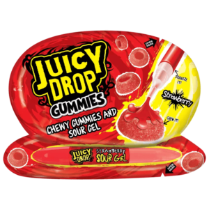 Juicy Drop Gummies Fraise 71g