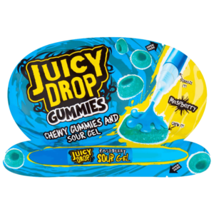 Juicy Drop Gummies Framboise Bleue 71g