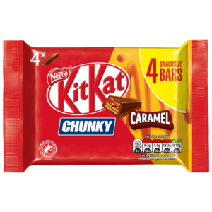 KitKat Chunky Caramel 4 Bars