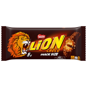 Nestlé Lion Barres De Chocolat Au Caramel (5×30g)