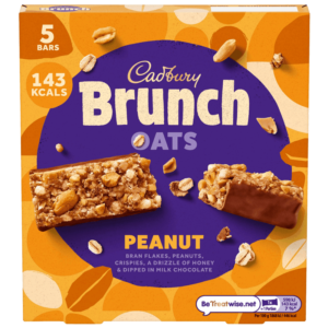 Cadbury Brunch Oats Bar Peanut Chocolate 5 Bars