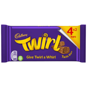 Cadbury Twirl Barre De Chocolat Paquet De 4