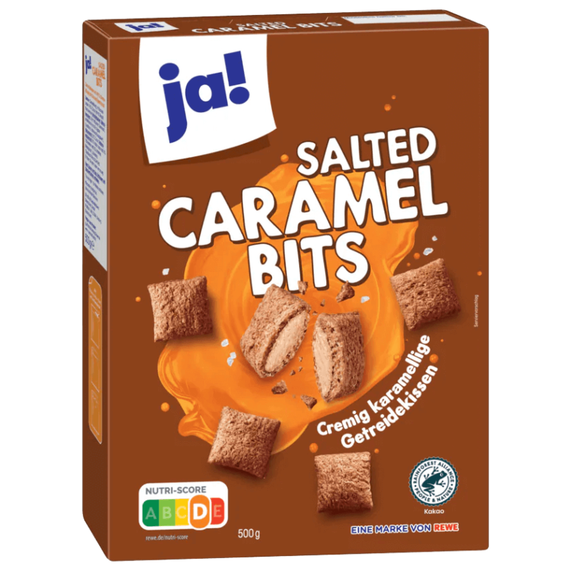 Ja Salted Caramel Bits 500g