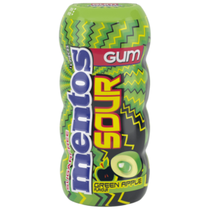 Mentos Sour Apple Gum 30g