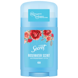 Secret Rosewater Stick Crème Anti-Transpirant Femme 40 ml