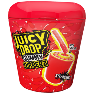 Juicy Drop Gummy Dipperz Fraise 96g