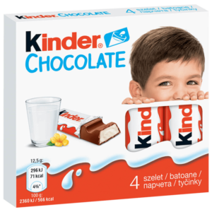 Kinder Chocolate 4 Barres