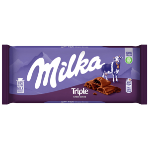 Milka Triple Choco Cacao 90g