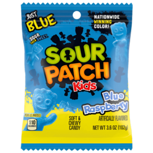 Sour Patch Kids Bonbons Framboise Bleue 102g