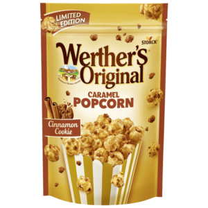 Werther's Cinnamon Cookie Caramel Popcorn 140g