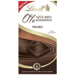 Lindt Chocolat Noir Sans Sucre 100g