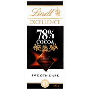 Lindt Excellence Dark 78% Cocoa 100g