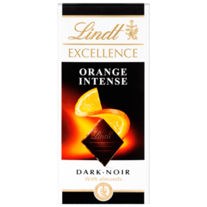 Lindt Excellence Dark Orange Intense 100g