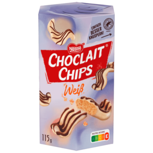 Nestlé Choclait Chips Weib 115g