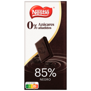 Nestlé Chocolat Noir 85 % Sans Sucre 115g