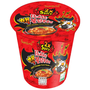 Samyang Buldak Nouilles Poulet Épicé (×2) Tasse 70g