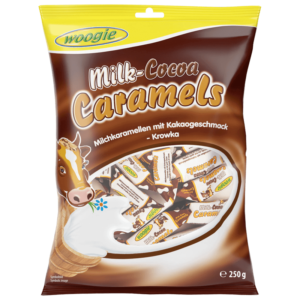 Woogie Caramels Au Lait Cacao 250g