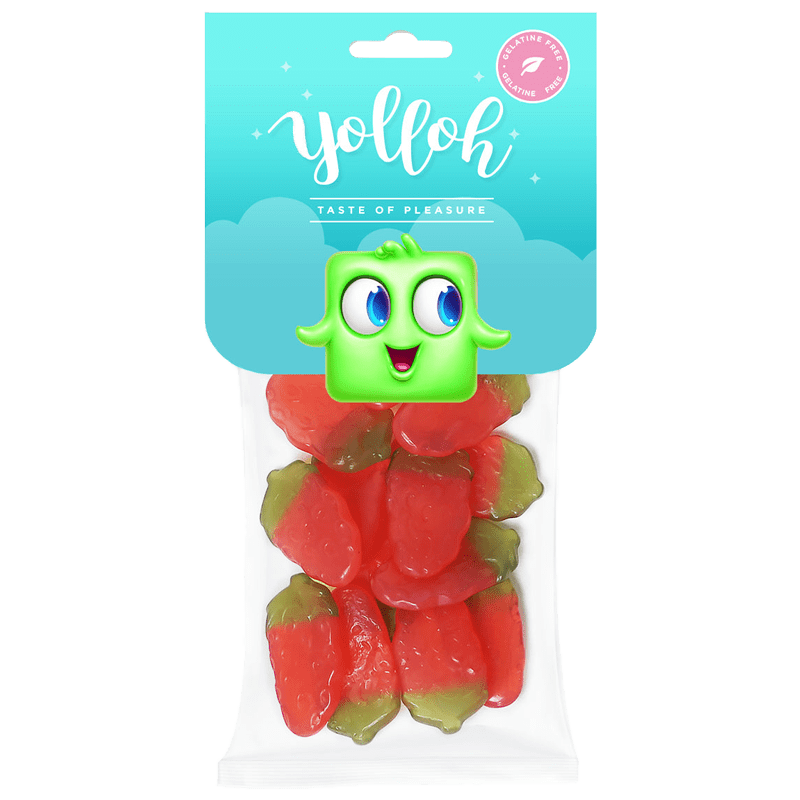 Yolloh Strawberries 120g (Sans Gelatine) – Elmercado
