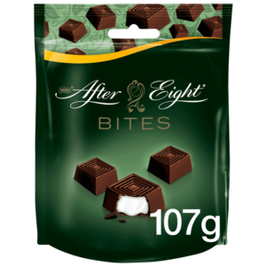 After Eight Bites Chocolat Noir Menthe 107g