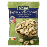 Alesto – Pistaches de Californie Grillées et Salées 250g