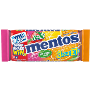 Mentos Fruit (Pack 3)