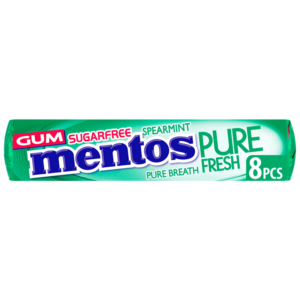Mentos Gum Pure Fresh Spearmint 15g