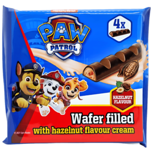 Paw Patrol Gaufrette Fourrée À La Crème De Noisettes 80g