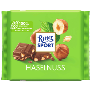 Ritter Sport Chocolat Au Lait Aux Noisettes 100g