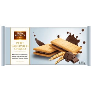 Biscuits Sandwich Fourrés Au Chocolat 185g