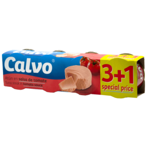 Calvo Thon À La Sauce Tomate (80g×4)