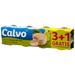 Calvo Thon À L'huile D'olive (80g×4)