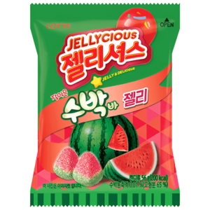 Lotte Jellycious Gelée Pastèque 56g