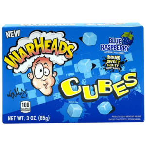 Warheads Cubes Framboise Bleue 85g