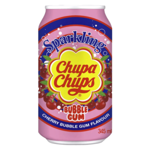 Chupa Chups Sparkling Bubble Gum Cerise 345ml